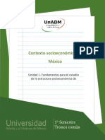 Unidad1 FundamentosparaelestudiodelaestructurasocioeconomicadeMexico