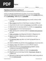 grade 2 filipino worksheet