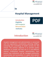 69.careers in Hospital Management
