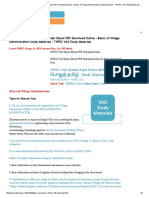 TNPSC VAO Basics Study Materials eBook PDF Download Online - Basics of Village Administration Study Materials - TNPSC VAO Study Materials - TNPSC GURU - TNPSC Todays LATEST NEWS TNPSC Group 2a 2015 - TNPSC