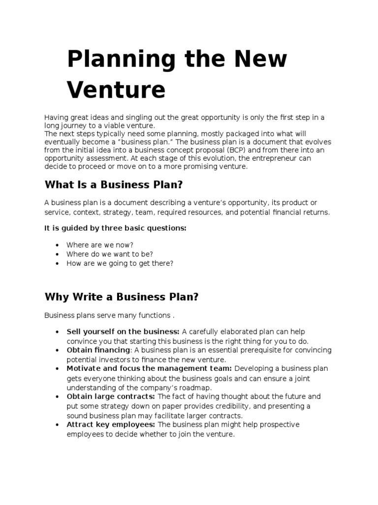 Planning the New Venture Entrepreneurship Intellectual Property