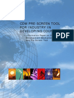 CDM Information Paper For Industry