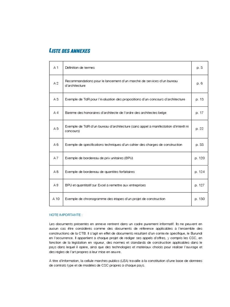 Guide pratique de construction bâtiment | PDF | Entrepreneur principal ...