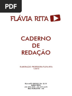 Redação - Caderno de Redação
