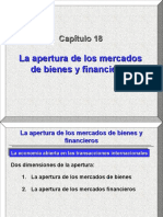 Apertura en Mdos Financieros y de Bienes