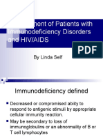 Management of Patients With Immunodeficiency Disorders and HIV