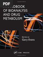 A Handbook of Bioanalysis and Drug Metabolism (2004, 0415275199)