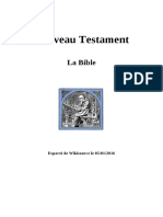Bible Segond 1910 Nouveau Testament