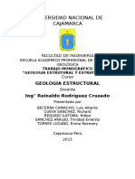 Geologia Estructural y Estratigrafia