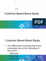 Customer Based Brand Equity