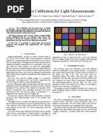 Simple Camera Calibration For Light Measurements