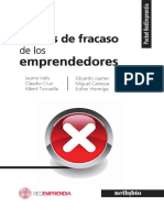 Causas de Fracaso de Los Emprendedores