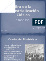 Era de La Industrialización Clásica