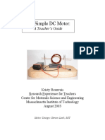 The Simple DC Motor