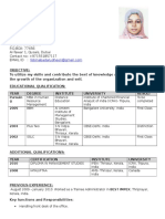 Dubai Resident Febina Badarudheen's Resume