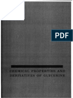 Chemical Properties and Derivatives of Glycerol PDF