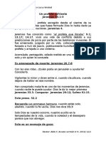 Jeremías Un Profeta Sufiente 33 Aldo F Acosta 2016 Sermon Numero 4