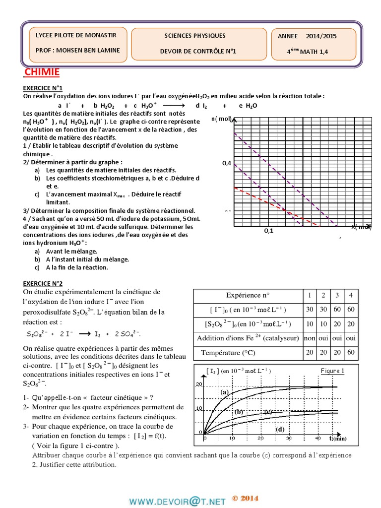 Devoir Maison 4ème Maths Avec Correction 2021
