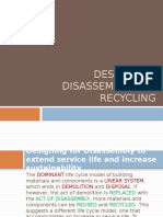 Design For Disassembly and Recycling