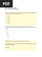 TMA Quiz Questions