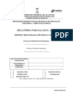 Relatorio Parcial 2015 2016