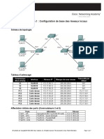 Configuration de Base de Réseaux Locaux Virtuels