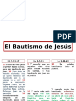 El Bautismo de Jesús