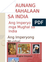 Sinaunang Kabihasnan NG India