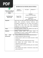 Download Sop Kesehatan Dan Keselamatan Kerja by Selvi Monika SN296900372 doc pdf