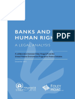Banks and Human Rights
