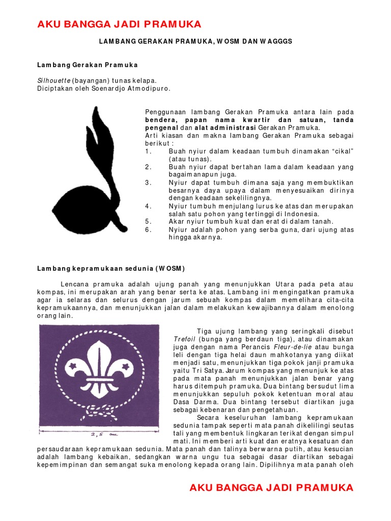 Penemu Tunas Kelapa Adalah Blog Materi Pramuka