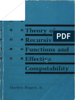 Rogers 1987 Theory of Recursive Functions