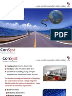 Company Presentation - ConSyst ICS