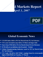 Financial Markets Report