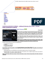 NATIONAL PENSION SCHEME - Additional Deduction of Rs. 50,000 - PDF