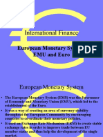 Ems, Emu and Euro