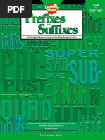 Prefixes and Suffixes Teaching Vocabulary to Improve Reading Comprehension