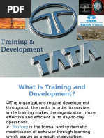 Training in Tata Group