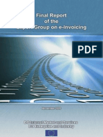 Final Report of the Expert Group on e-invoicing