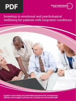 Investing in Emotional and Psychological Wellbeing For Patients With Long-Tern Conditions