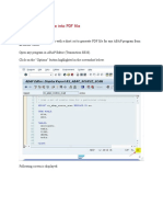 ABAP Code Into PDF
