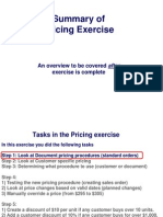 Sap Pricing Configuration and End User Manual