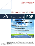 Fiinovation - CSR Practices