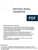 Interphase Mass Transfer