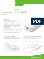3G Mobile Wifi 5200mah Power Bank: Features