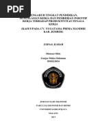 Download Pengaruh Tingkat Pendidikan  Upah Kerja  Thd Produktivitas Kerja Jurnalundip by Saputri Anggi SN296966370 doc pdf