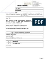 Transmittal For Quotation