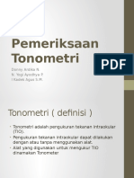 Pemeriksaan Tonometri