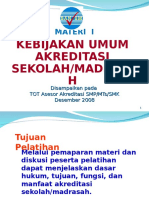 Kebijakan Umum Akreditasi