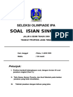 Ipa Isian Singkat2009